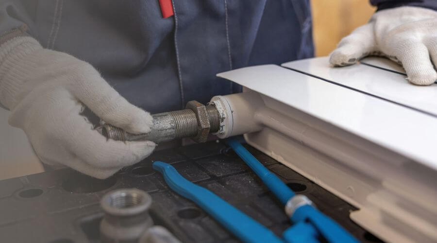 Professional water heater repair services in Terlton, OK