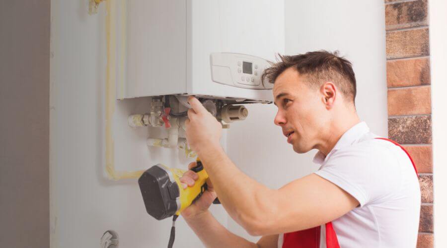 Professional water heater repair in Terlton, OK